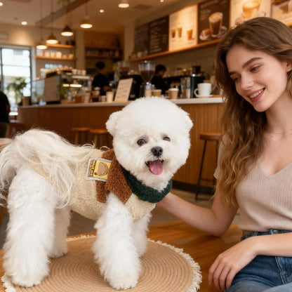 Dog Sweater Soft Zipper