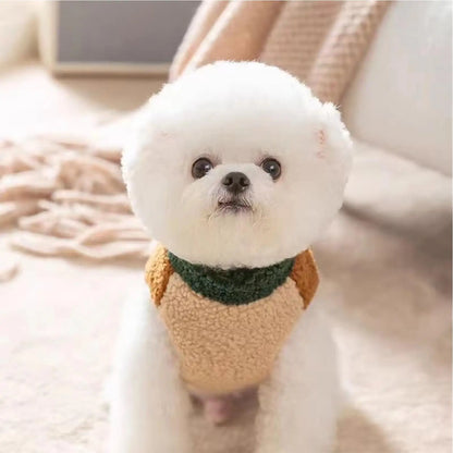 Dog Sweater Soft Zipper