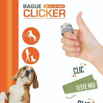 A Ring-Shaped Clicker for Training Dogs